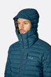 Куртка Rab Microlight Windstopper Hoody чоловіча Tempest Blue L синя - изображение 10