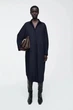 Сукня жіноча COS relaxed cotton shirt dress 1261300001 Eur 40 Темний синій - зображення 2