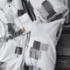 Набор наволочок Moon&Star Urban Grey Люкс Бязь Gold 40х40 см 2 шт (MS-840002262) - изображение 2