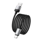 Кабель Hoco X117 USB – Type-C 3 А 1 м чорний - зображення 5