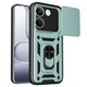 Чехол Fiji Camera Defence для Poco X8 Pro бампер с защитой камеры и подставкой Green - изображение 1