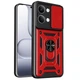 Чехол Fiji Camera Defence для Poco X8 Pro Max бампер с защитой камеры и подставкой Red - изображение 1