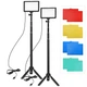 Комплект освещения Andoer VLK-04 2 LED панели 120 светодиодов USB черный - изображение 1