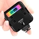 Накамерное светло Andoer N69 RGB 6W LED с регулировкой цвета и яркости черное - изображение 9