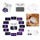 Беспроводные TWS наушники Hoco EW72 Lite Soar Bluetooth 5.4 ABS 60,6x45,2x21,7 мм Белый - изображение 8