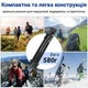 Штатив напольный Andoer TR-01 с Bluetooth-кнопкой алюминиевый черный - изображение 2
