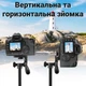 Штатив напольный Andoer TR-01 с Bluetooth-кнопкой алюминиевый черный - изображение 3