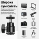 Скользящий держатель для смартфона Andoer CH-02 с поворотным кронштейном черный - изображение 3
