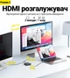 HDMI Свитч Разветвитель Addap HVS-11 8K 60 к/с Чёрный - изображение 4