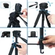 Складной штатив Andoer TR-04 150 см алюминиевый черный - изображение 7