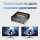 HDMI разветвитель Addap HVS-01 2 порта 4K металлический - изображение 4
