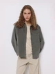 Рубашка хлопковая женская Colin's CL1076672SAG M Sage (8684112951393) - изображение 1