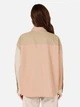 Рубашка хлопковая оверсайз женская Colin's CL1072136LKH M-L Light Khaki (8684112469041) - изображение 2