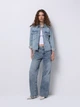 Рубашка джинсовая женская Colin's CL1074972DN44337 XS Tera Indigo Wash (8684112757537) - изображение 3