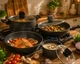 Набор кастрюль с антипригарным покрытием Edenberg Cookware Set для всех плит, набор кастрюль для индукционной плиты 8 предметов, Черный - изображение 8
