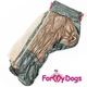 Зимовий комбінезон для собак "CREAMY" породи Такси та Вельш Корги, сірий K39 For My Dogs (zoo0006264) - зображення 3