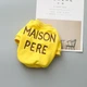 Толстовка Family Look для собак и владельцев с надписью Maison Pere, без капюшона, желтого цвета FB1 Multibrand 000354904 - изображение 2