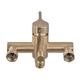 Смеситель для ванны Zerix Rex-006 (Euro) Brushed Gold из нерж. стали (Цвет матовое золото) (ZX6119) - изображение 3