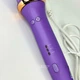 Плойка автоматическая для локонов Hair Curler, электрические щипцы-стайлер для завивки волос с автоматическим вращением и тремя температурными режимами (170°, 190°, 210°), стайлер для создания кучеров Фиолетовый LY-884-Violet - изображение 4
