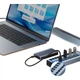 Хаб Acasis HS-710MG USB 3.1 на 10 портов с индивидуальными выключателями, 10 Гбит/с, для MacBook - изображение 1