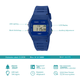 Чоловічий годинник Casio F-91WB Black - зображення 5