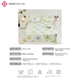 Простыня Grace из хлопка 200x230 см, дизайн «Mengxia» (cp795-1) - изображение 4