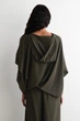 Блуза жіноча COS hooded silk top 1303547001 M - изображение 4