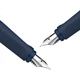 Ручка перьевая Schneider 55162143 с пером EF и чернильными картриджами, синяя - изображение 3