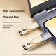 Флеш-накопичувач HP 64 ГБ USB 3.2, USB-накопичувач високої ємності Ping'an Xile, висока швидкість 220 МБ/с, для навчання, офісу, торгів, комп'ютера, використання в автомобілі, універсальний металевий флеш-накопичувач - зображення 7