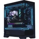 Корпус ThundeRobot Black Warrior Genesis игровой с панорамным стеклом 270 градусов, поддержка ATX, СЖО 360 мм и 9 вентиляторов - изображение 3