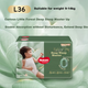 Підгузки-трусики Huggies Little Forest Deep Sleep Master L (9-14 кг), 36 шт - зображення 10