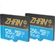 Карта памяти HP TF MicroSD 64 ГБ, совместимая с экшн-камерой дрона DJI Pocket 3 Action 4, а также карта памяти Hishow 360 U3A2V30. - изображение 1