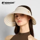 Женская козырек Kenmont, солнцезащитная шляпа для весны и лета, с широкими полями, устойчивая к УФ-излучению, дышащая, для пляжа и активного отдыха, модель 6208. - изображение 6