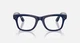 Смарт-окуляри Ray-Ban | Meta Wayfarer [Gen 2] Large Shiny Cosmic Blue Frame / Clear to Sapphire Transitions Lenses (RW4012 6628MF 53-22) - зображення 2