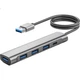USB-хаб Youlianxing YLX-RS515HAM на 4 порти USB 3.0, 2 м - зображення 2