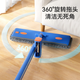 Швабра Sobon плоская 42 см с 4 насадками из шенилла и ведром - изображение 5