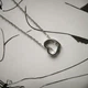 Серебряное колье с без камней, вес изделия 2,46 гр (2211532) - зображення 5