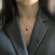 Серебряная подвеска с сапфиром 1.355ct (2214014) - изображение 7