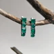 Серебряные серьги с натуральным агатом 2.405ct (2208280) - изображение 2