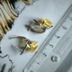 Серебряные серьги с цитрином nano 7.743ct (2212805) - изображение 4