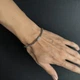 Серебряный браслет с фианитами, вес изделия 5,95 гр (2214823) - изображение 6