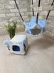 Комплект для гризунів будиночок, гамак Animals_joy S (008) - изображение 1