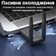 Двохдіапазонний USB Wi-Fi адаптер Addap UWA-05 1300 Mbps пластиковий - зображення 8