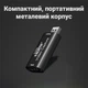 Внешняя карта видеозахвата HDMI-USB 2.0 4К анодированный алюминий черный - изображение 7