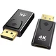 Адаптер DisplayPort Male to HDMI Female 4K Пластик - изображение 5