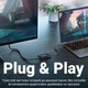Внешняя карта видеозахвата HDMI-USB 3.0 Addap VCC-05 4К черная - изображение 2