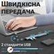 USB Type-C хаб Addap UH-04CS 7 портов USB-A 2.0/3.0, USB-C серый - изображение 5