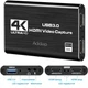Внешняя карта видеозахвата Addap VCC-04 HDMI-USB 4K алюминий черный - изображение 2