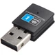Зовнішній мережевий адаптер 2в1 WiFi+Bluetooth Addap UWA-03 USB 2,4 ГГц 150 Мбіт/с чорний - зображення 10