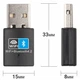 Зовнішній мережевий адаптер 2в1 WiFi+Bluetooth Addap UWA-03 USB 2,4 ГГц 150 Мбіт/с чорний - зображення 11